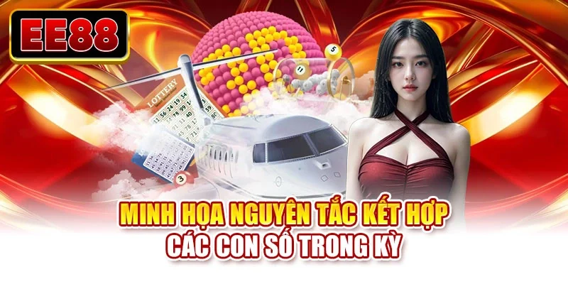 Minh họa nguyên tắc kết hợp các con số trong kỳ