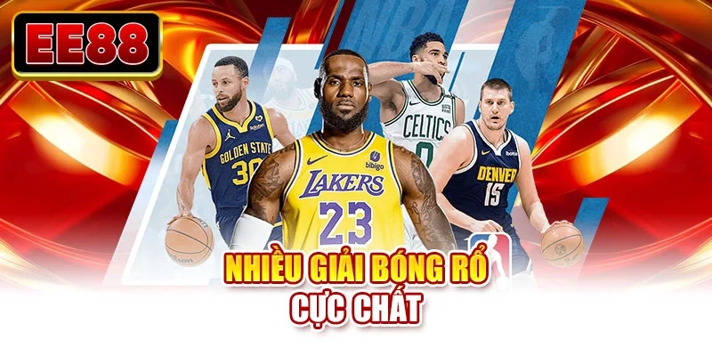 Nhiều giải bóng rổ cực chất